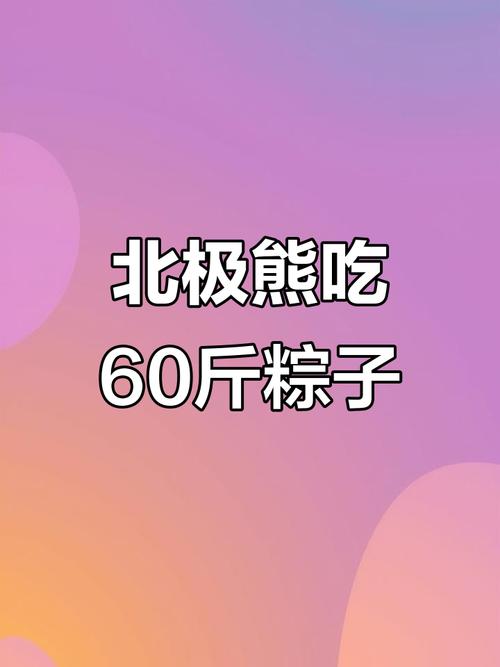 澳门管家婆100%精准香港和给北极熊现蒸粽子与北极熊 特制粽子